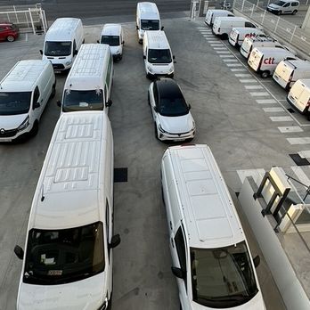 Flota de furgonetas de reparto
